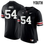 Youth Ohio State Buckeyes #54 Matthew Jones Black Nike NCAA College Football Jersey New ZXQ0744HH